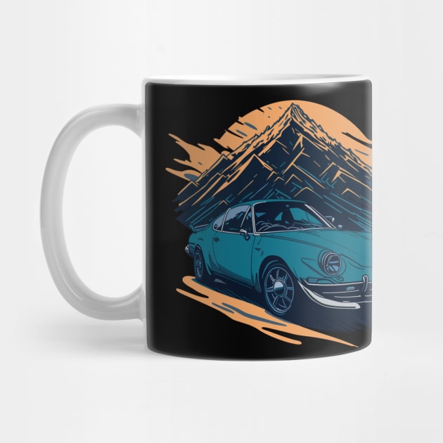 Alpine A110 Classic Car by Cruise Dresses